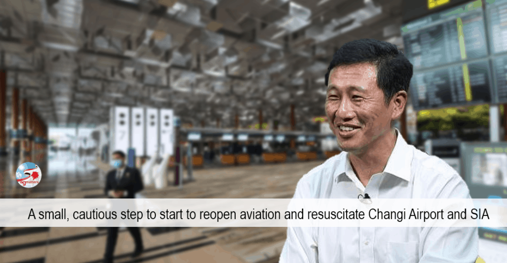 Ong Ye Kung - aviation