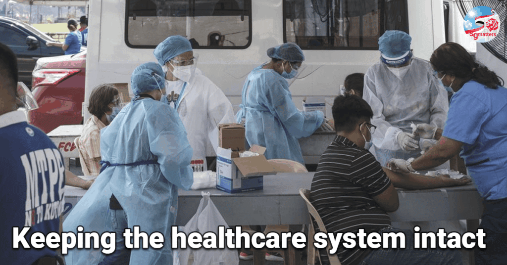 COVID-19, healthcare, intact, Singapore, Philippines