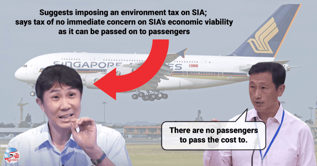 Singapore environment tax jamus lim Diversity air hub