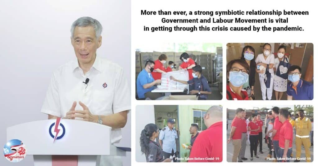 PAP NTUC symbiotic relationship