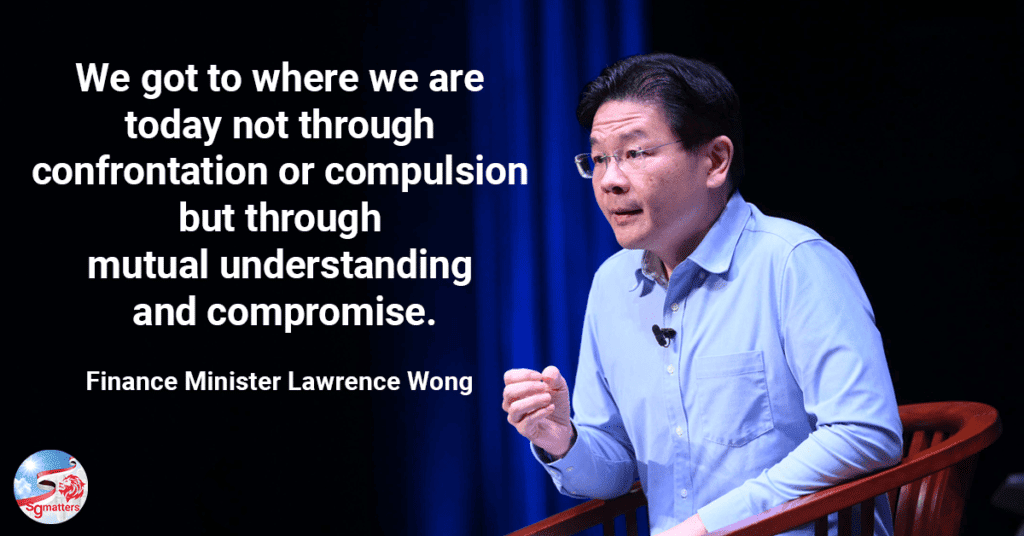 Majority must take extra step to make minority feel comfortable: Lawrence Wong