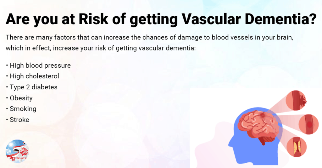 You can take control of your life and lower your risk of vascular dementia