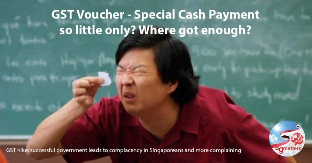 government, Singaporeans, hike, people, GST, receive, care, chicken