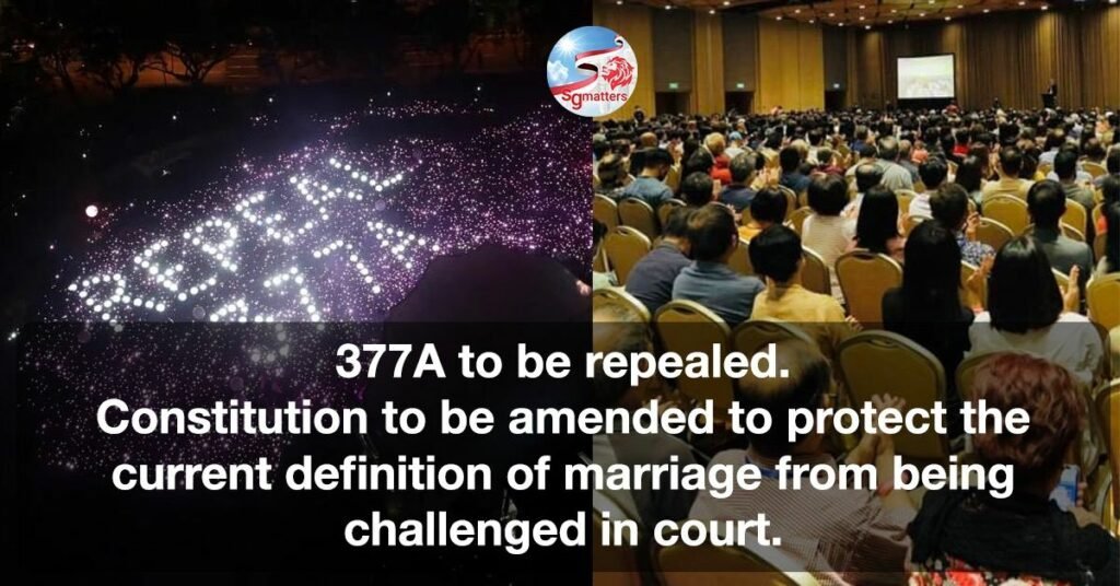 Singaporeans, marriage, society, challenge, repeal, court, definition, government, law, man, Singapore, family, people, gay, risk, view