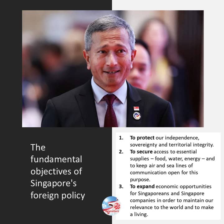 fundamental objectives of singapore foreign policy