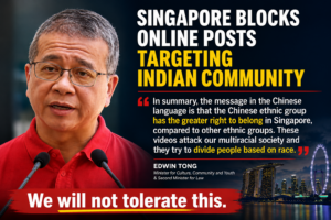Singapore racial harmony foreign online content